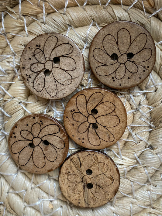 Knopf Gänseblümchen