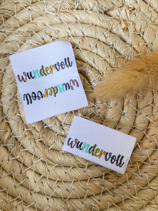 Wundervoll  Web Label