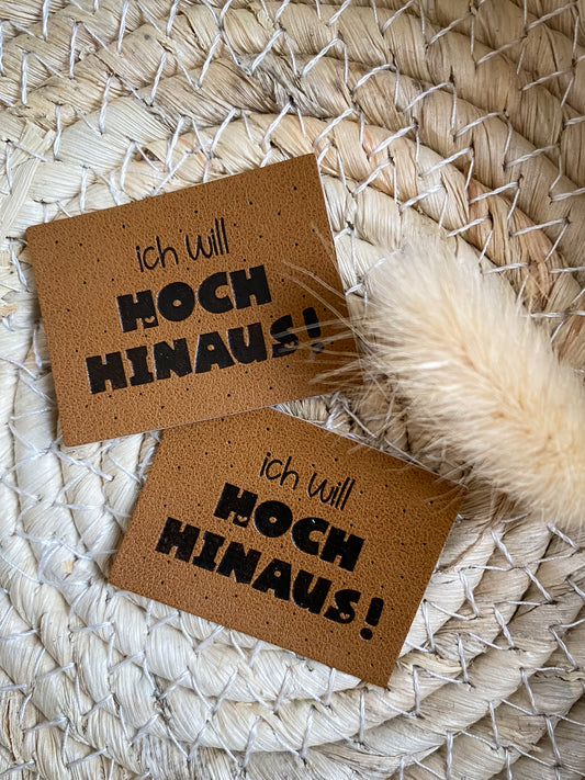 Ich will hoch hinaus! Label