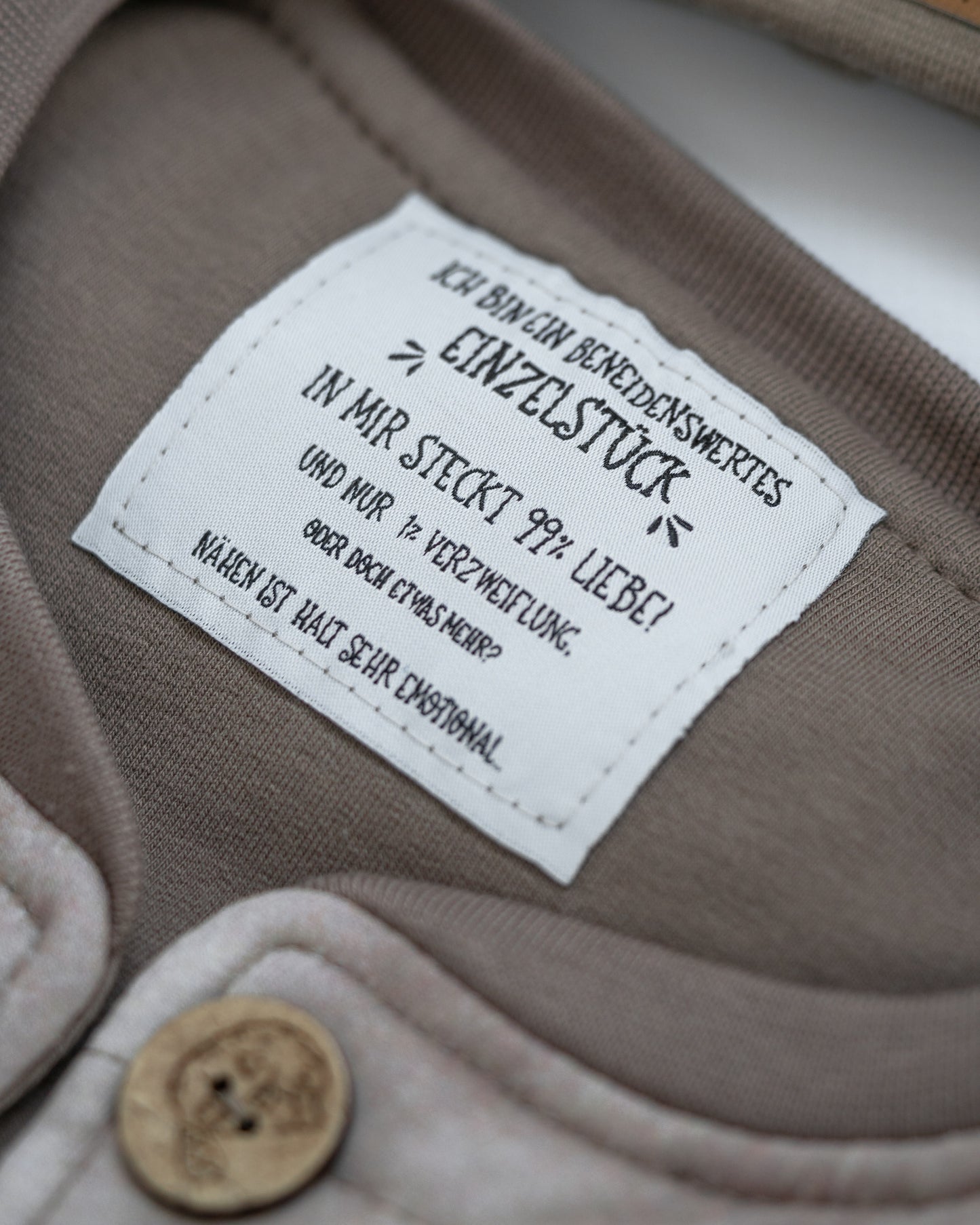 Ich bin ein beneidenswertes Einzelstück ... Web Label