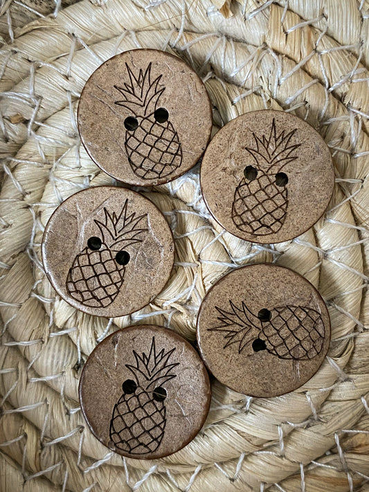 Knopf Ananas