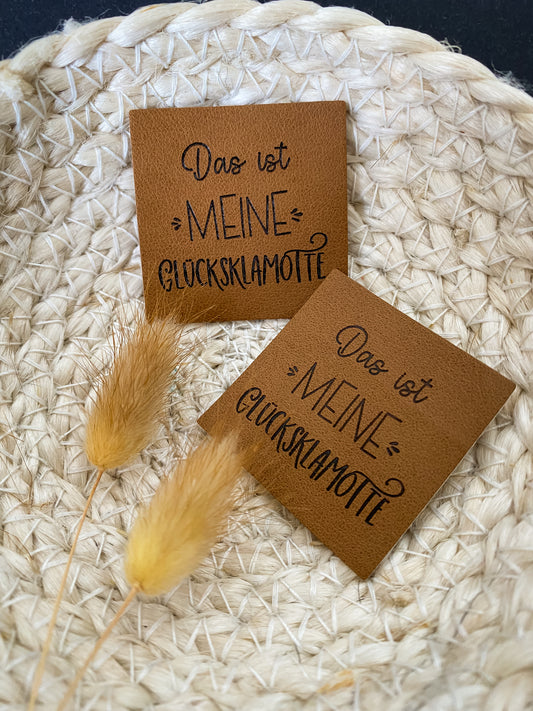 Das ist meine Glücksklamotte Label