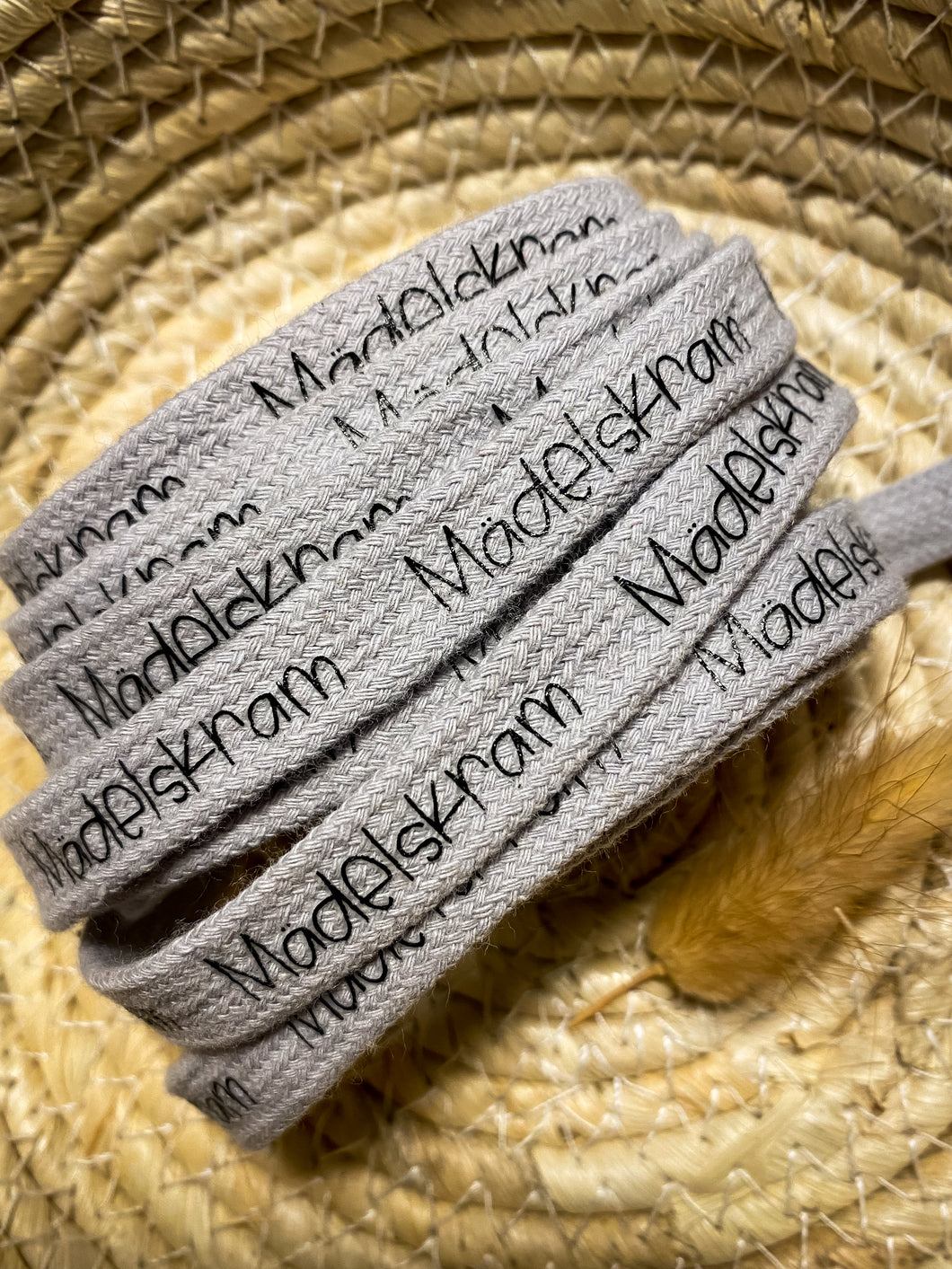 Kordel Mädelskram grau