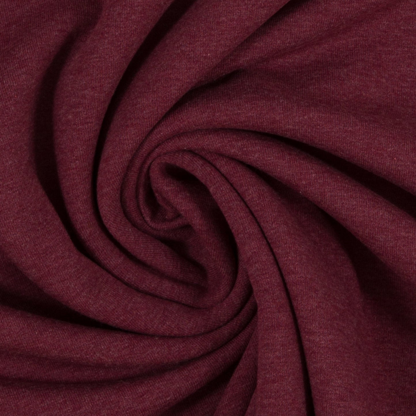 French Terry bordeaux melange