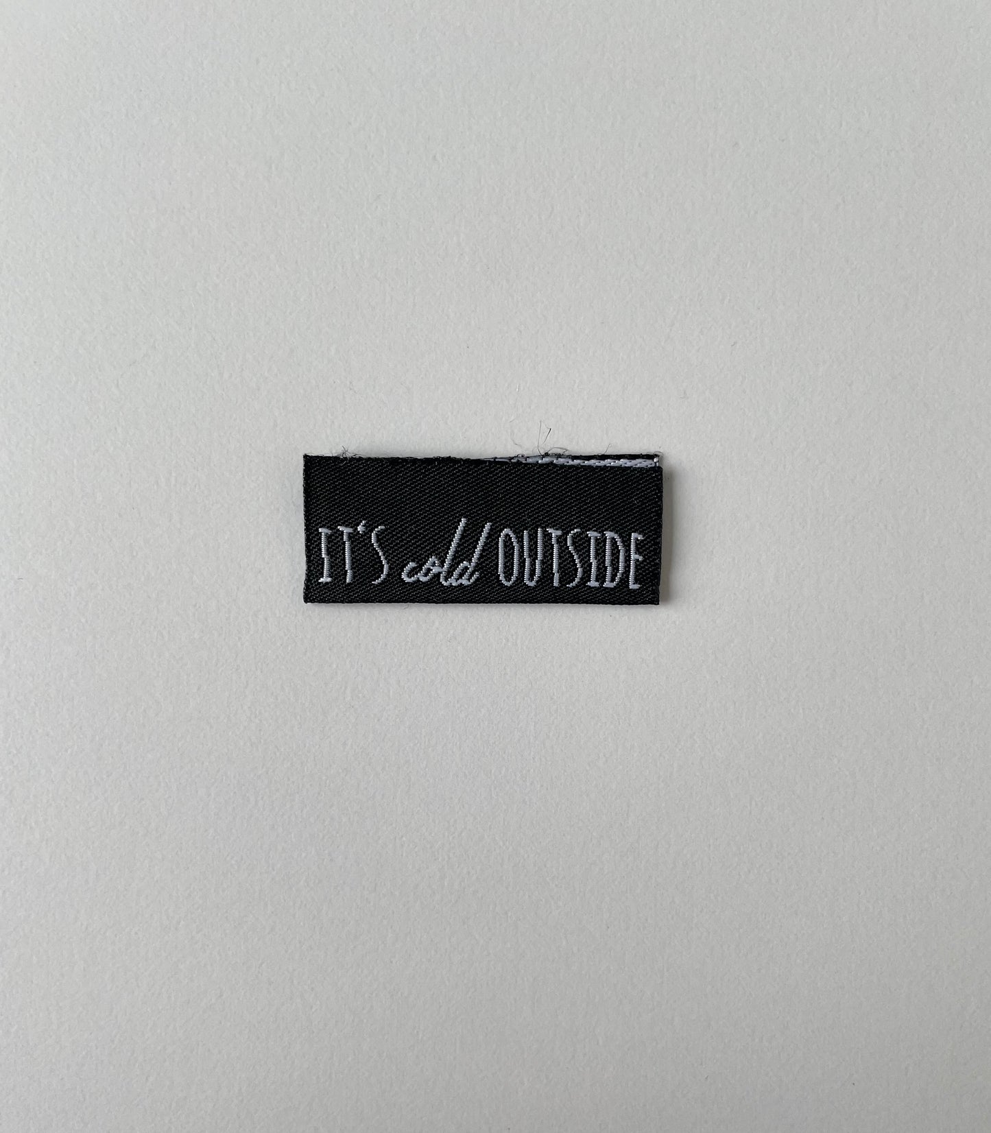 It’s cold Outside Label