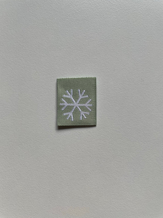 Schneeflocke - Web Label