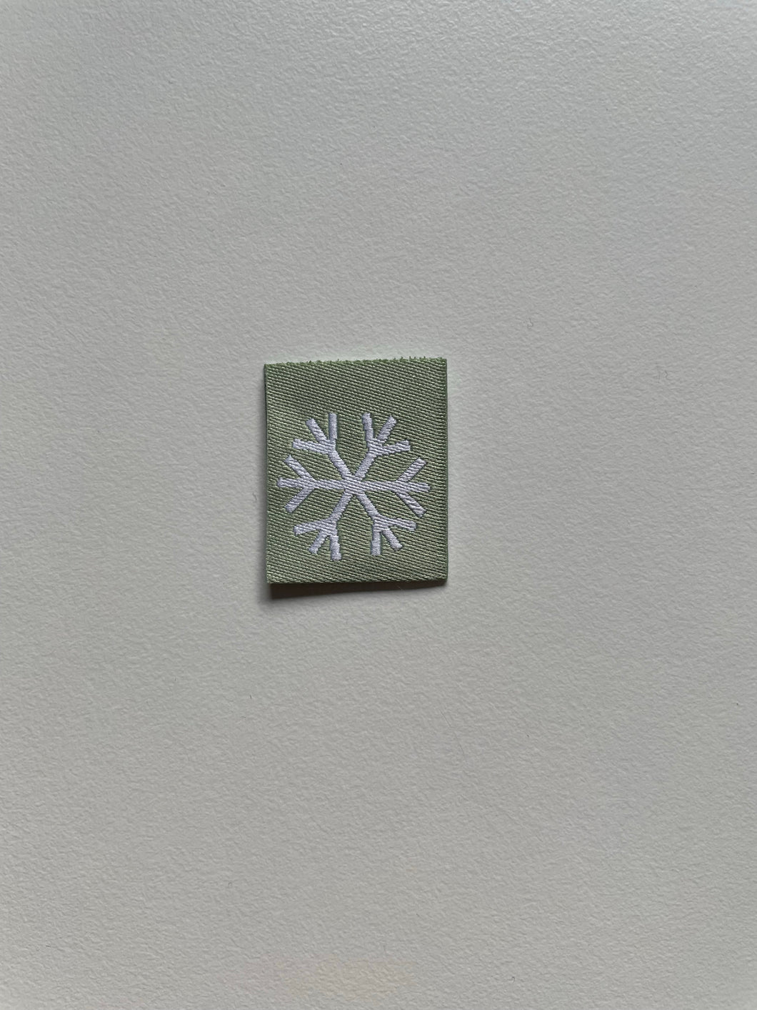 Schneeflocke - Web Label