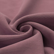 Lade das Bild in den Galerie-Viewer, Waffelstrick Jersey mauve
