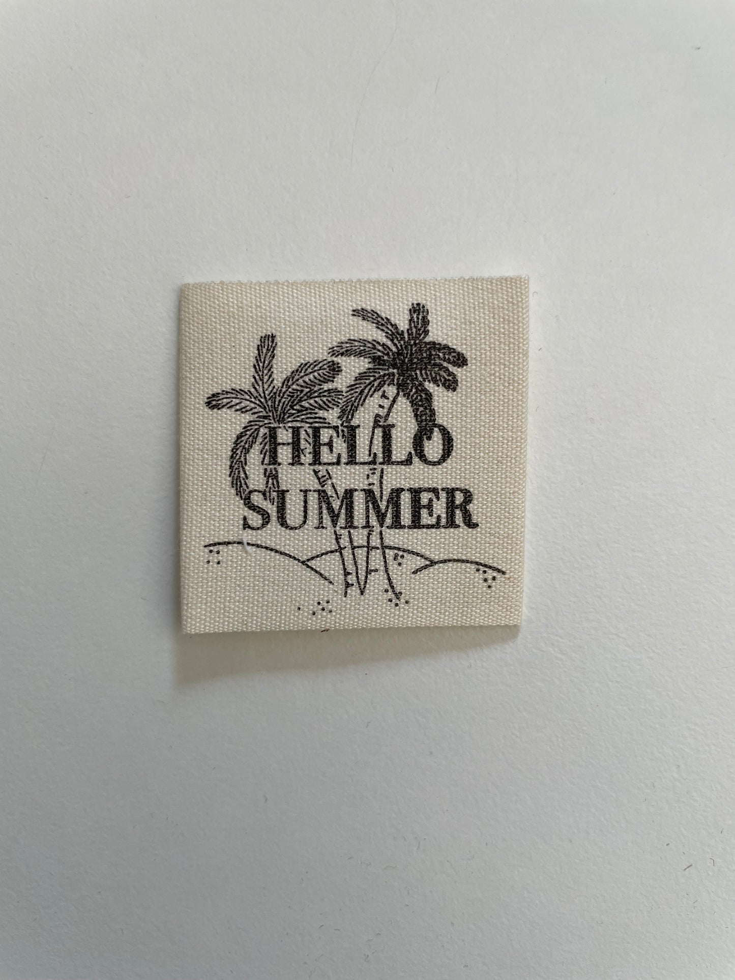 Hello Summer Label