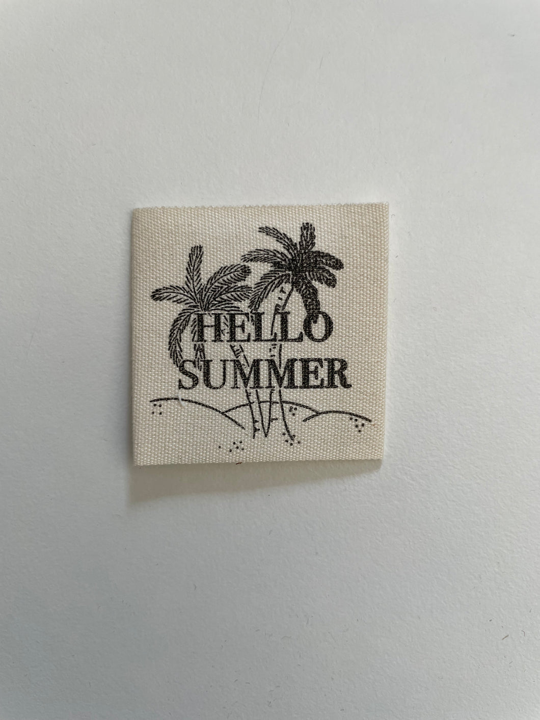 Hello Summer Label