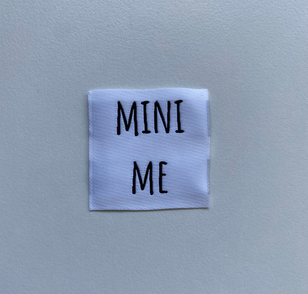 Mini Me Label