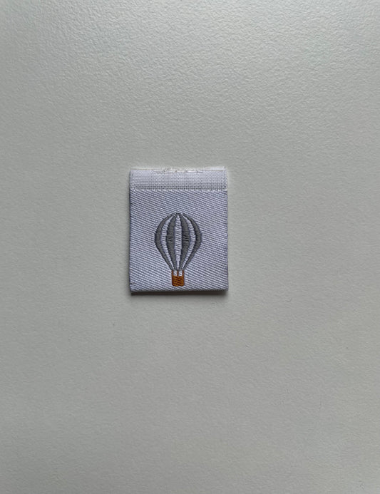 Heißluftballon Web Label