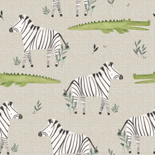 Load image into Gallery viewer, Zebra &amp; Kroko
