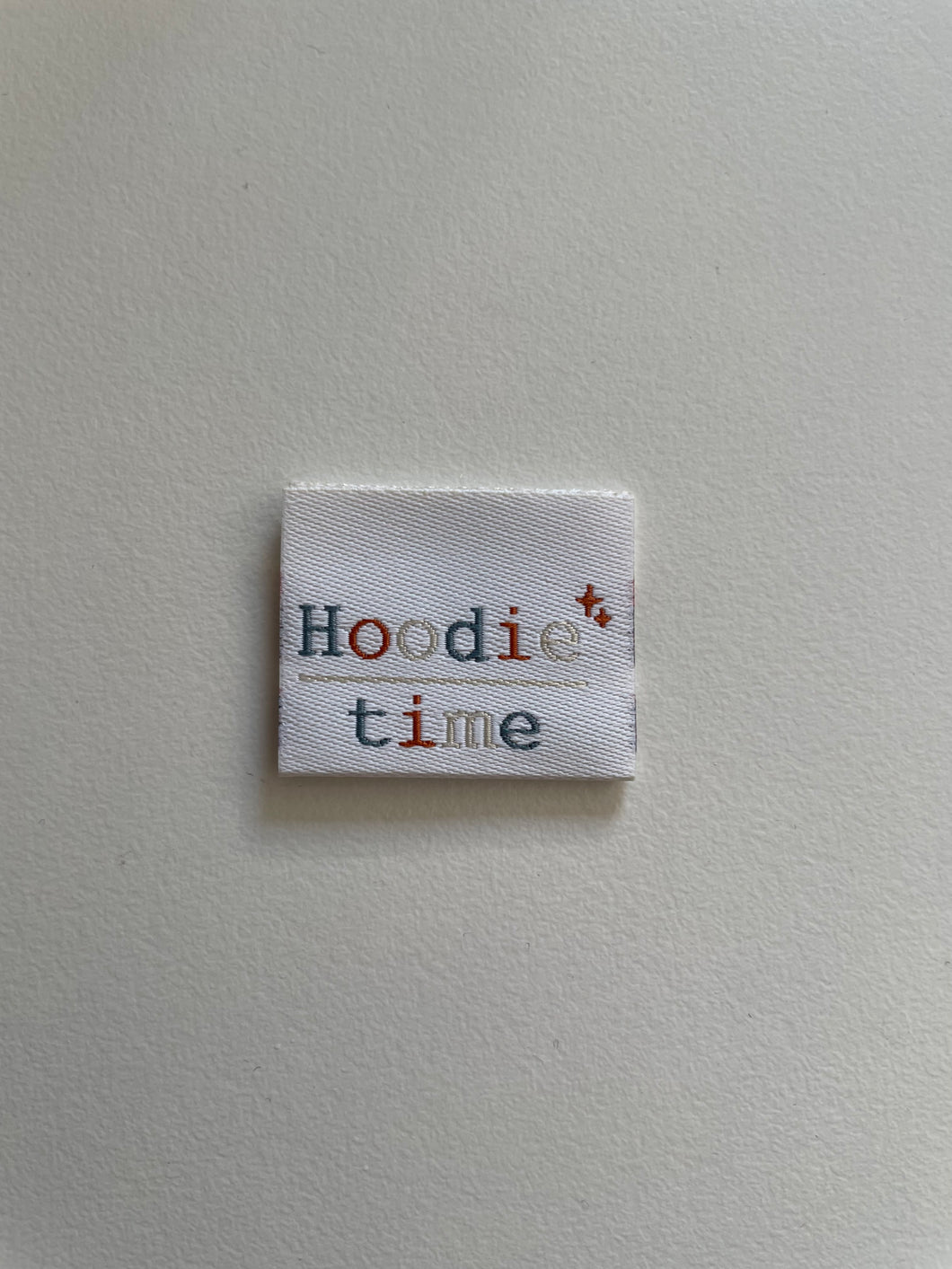 Hoodie Time Label