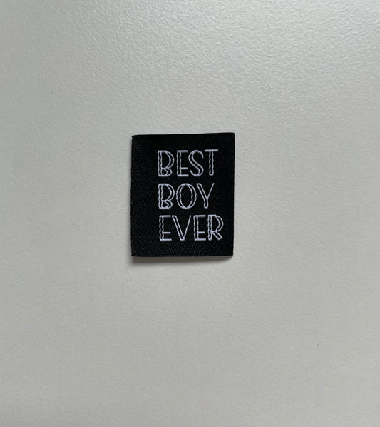 Best Boy Ever Label