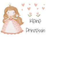 Load image into Gallery viewer, Kleine Prinzessin Bügelbild groß
