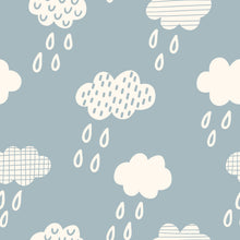Load image into Gallery viewer, Rainy Clouds dusty blue
