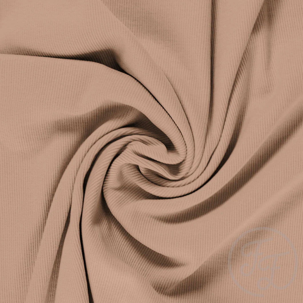 Rib Jersey light taupe